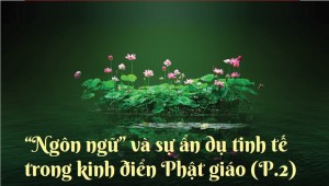 “Ngôn ngữ” và sự ẩn dụ tinh tế trong kinh điển Phật giáo (P.2)