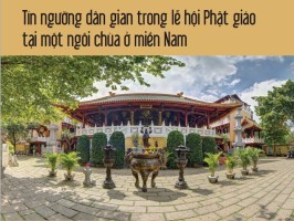 Tín ngưỡng dân gian trong lễ hội Phật giáo tại một ngôi chùa ở miền Nam