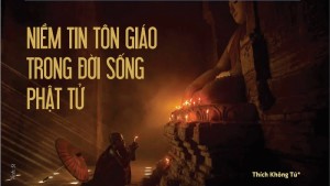 Niềm tin tôn giáo trong đời sống phật tử