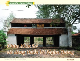 Chùa Kiến Sơ và dòng thiền Vô Ngôn Thông