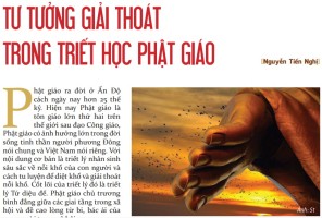 Tư tưởng giải thoát trong triết học Phật giáo