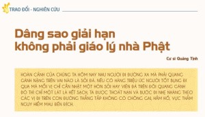 Dâng sao giải hạn không phải giáo lý nhà Phật