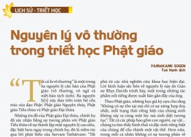 Nguyên lý vô thường trong triết học Phật giáo