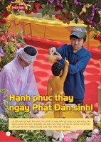 Hạnh phúc thay ngày Phật Đản sinh!