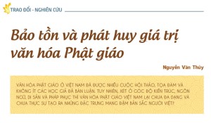 Bảo tồn và phát huy giá trị văn hóa Phật giáo