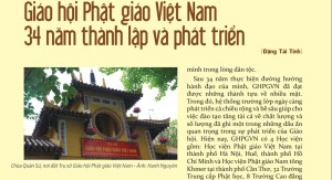 Giáo hội Phật giáo Việt Nam 34 năm thành lập và phát triển