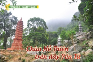 Chùa Hồ Thiên trên dãy Yên Tử