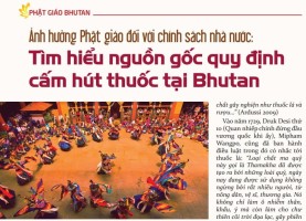 Ảnh hưởng Phật giáo đối với chính sách nhà nước: Tìm hiểu nguồn gốc quy định cấm hút thuốc tại Bhutan