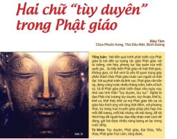 Hai chữ “tùy duyên” trong Phật giáo