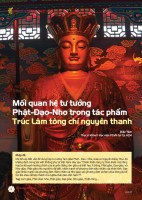 Mối quan hệ tư tưởng Phật-Đạo-Nho trong tác phẩm Trúc Lâm tông chỉ nguyên thanh