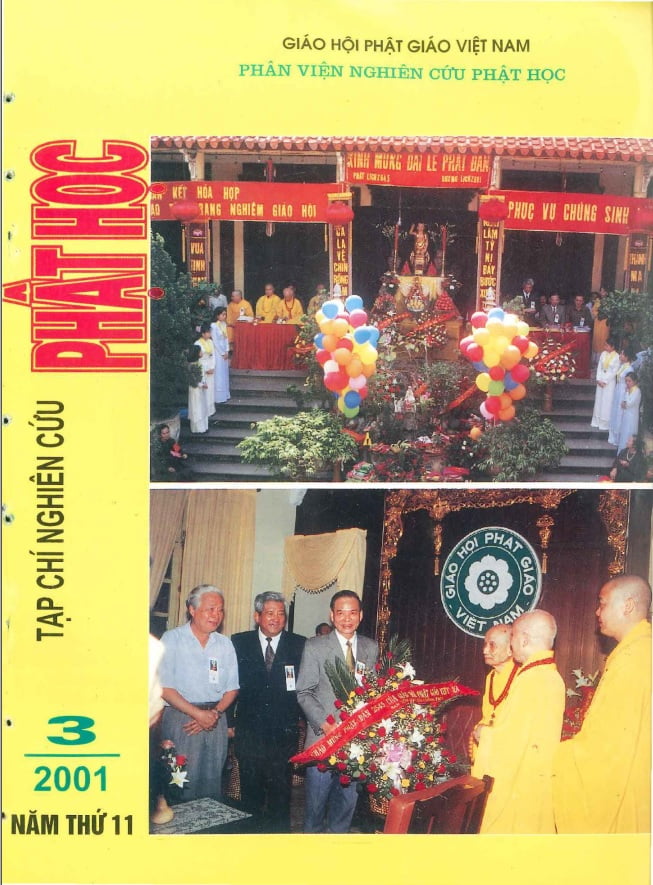 Tạp chí Nghiên cứu Phật học – Số tháng 5/2001