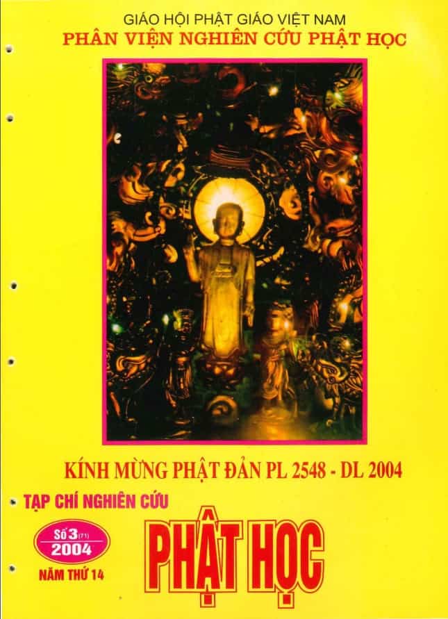 Tạp chí Nghiên cứu Phật học – Số tháng 5/2004