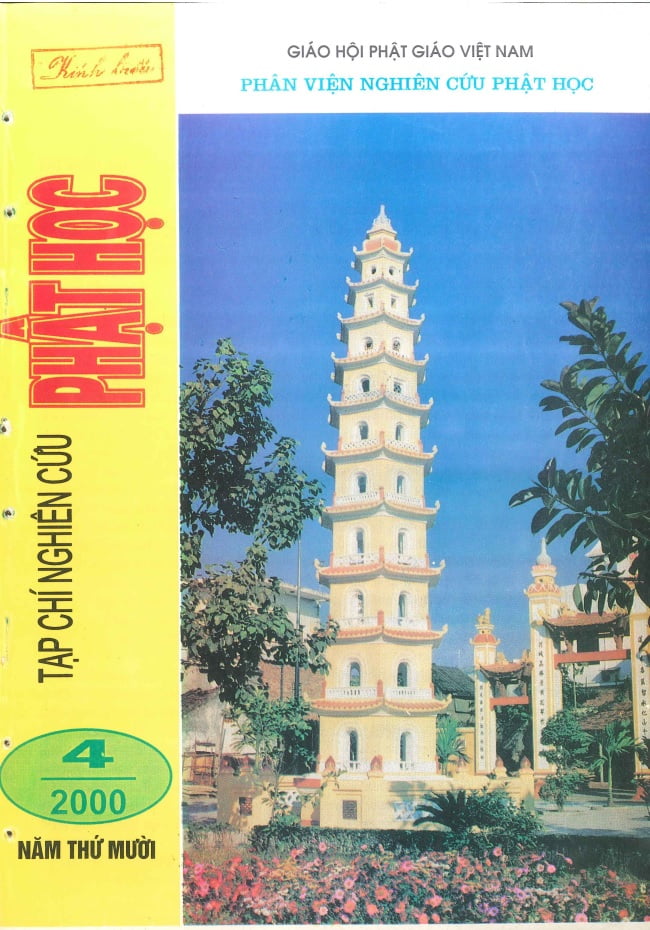 Tạp chí Nghiên cứu Phật học – Số tháng 7/2000