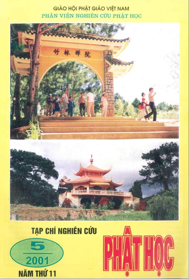 Tạp chí Nghiên cứu Phật học – Số tháng 9/2001