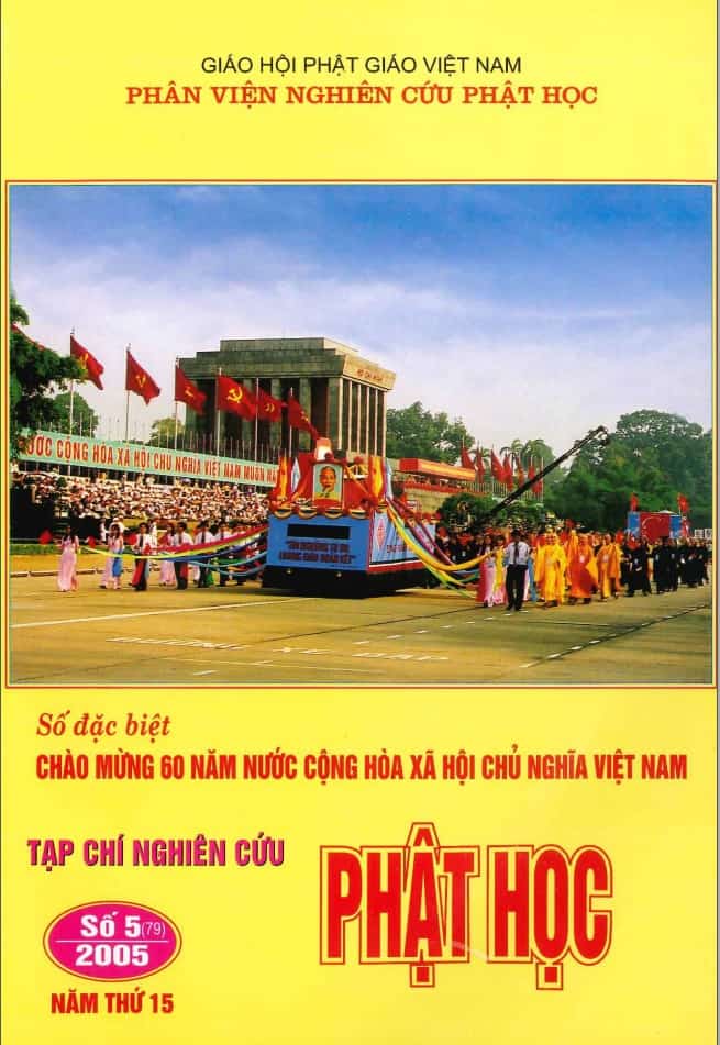 Tạp chí Nghiên cứu Phật học – Số tháng 9/2005