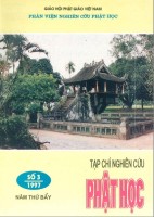 Tạp chí Nghiên cứu Phật học – Số 3/1997