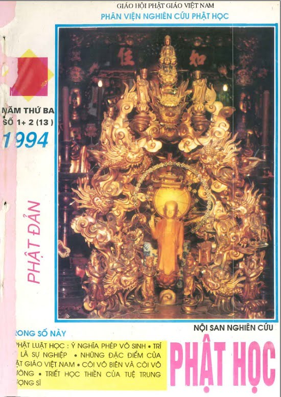 Nội san Nghiên cứu Phật học – Số 1+2/1994