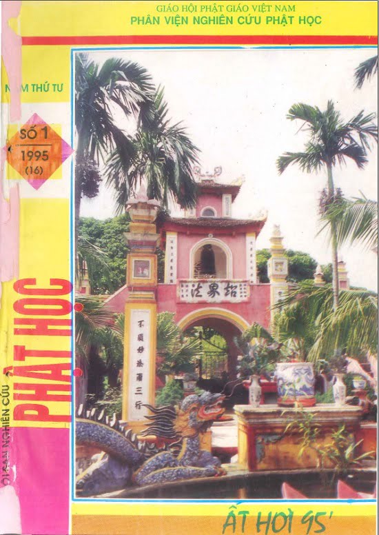 Nội san Nghiên cứu Phật học – Số 1/1995