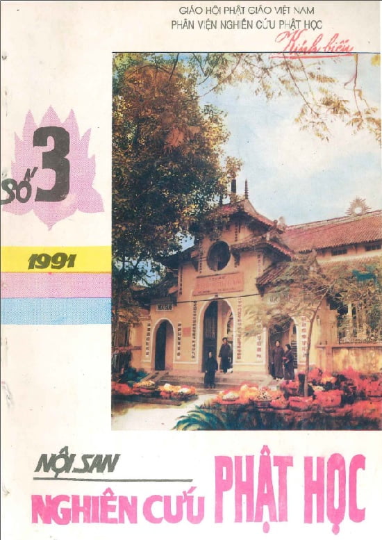 Nội san Nghiên cứu Phật học - Số 3/1991