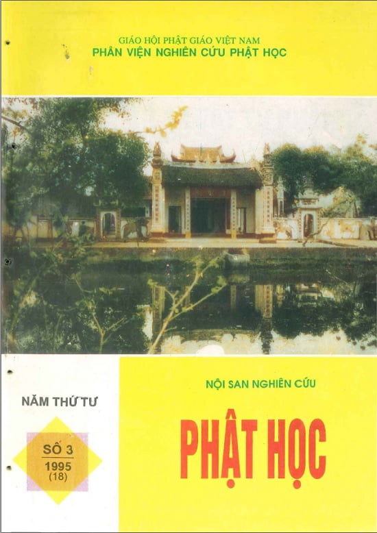 Nội san Nghiên cứu Phật học – Số 3/1995