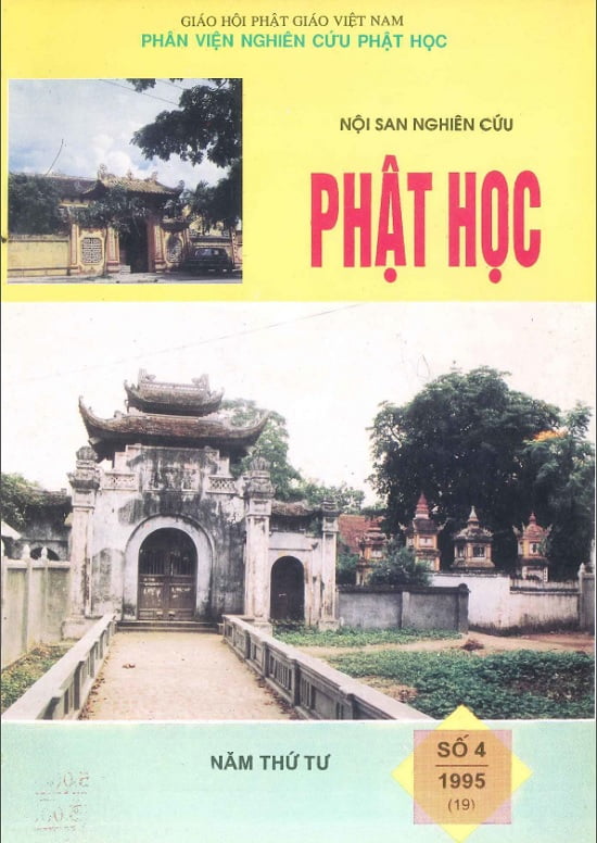 Nội san Nghiên cứu Phật học – Số 4/1995