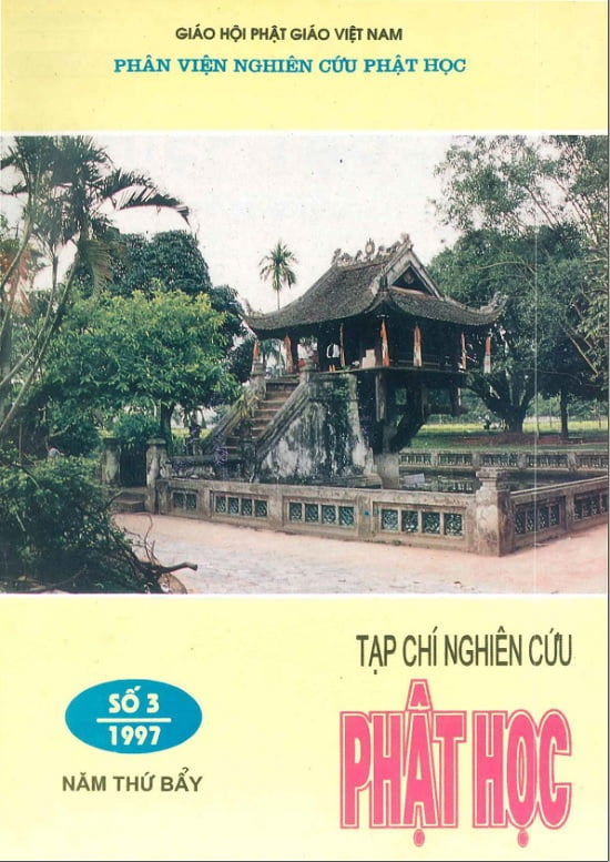 Tạp chí Nghiên cứu Phật học – Số 3/1997