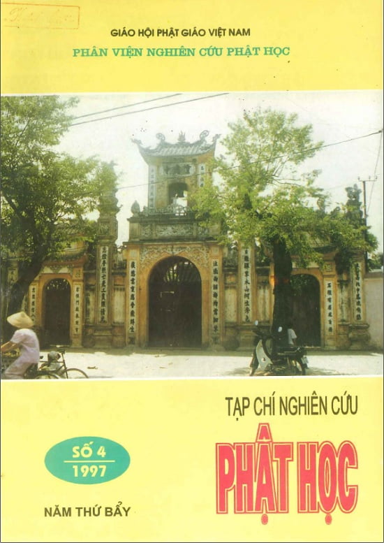 Tạp chí Nghiên cứu Phật học – Số 4/1997