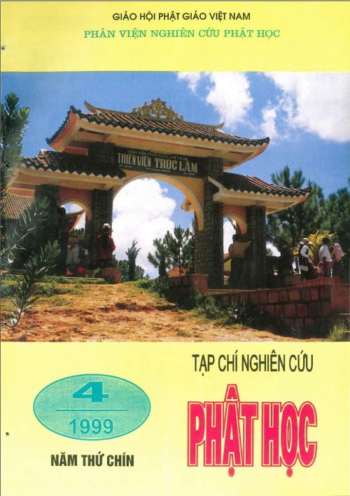 Tạp chí Nghiên cứu Phật học – Số 4/1999