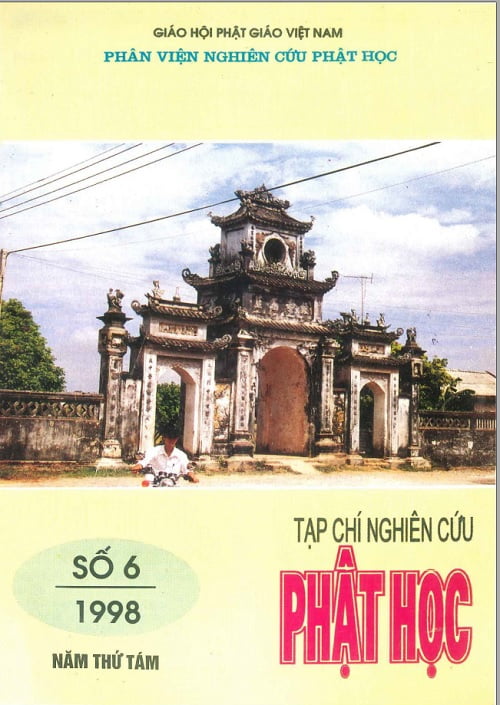 Tạp chí Nghiên cứu Phật học – Số 6/1998