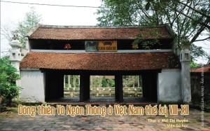 Dòng thiền Vô Ngôn Thông ở Việt Nam thế kỷ VIII-XII