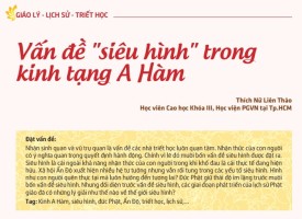 Vấn đề "siêu hình" trong kinh tạng A Hàm