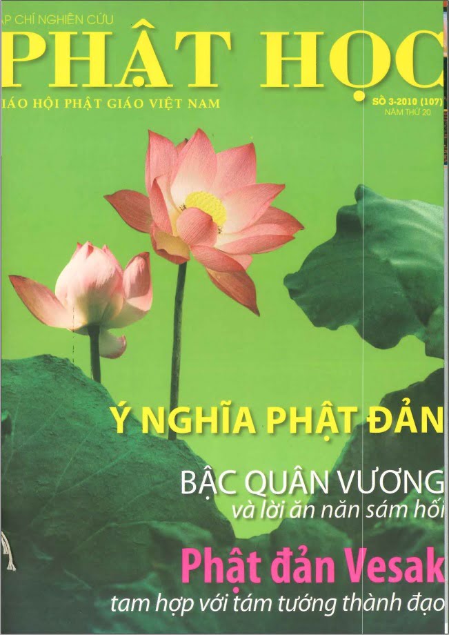 Tạp chí Nghiên cứu Phật học – Số tháng 5/2010