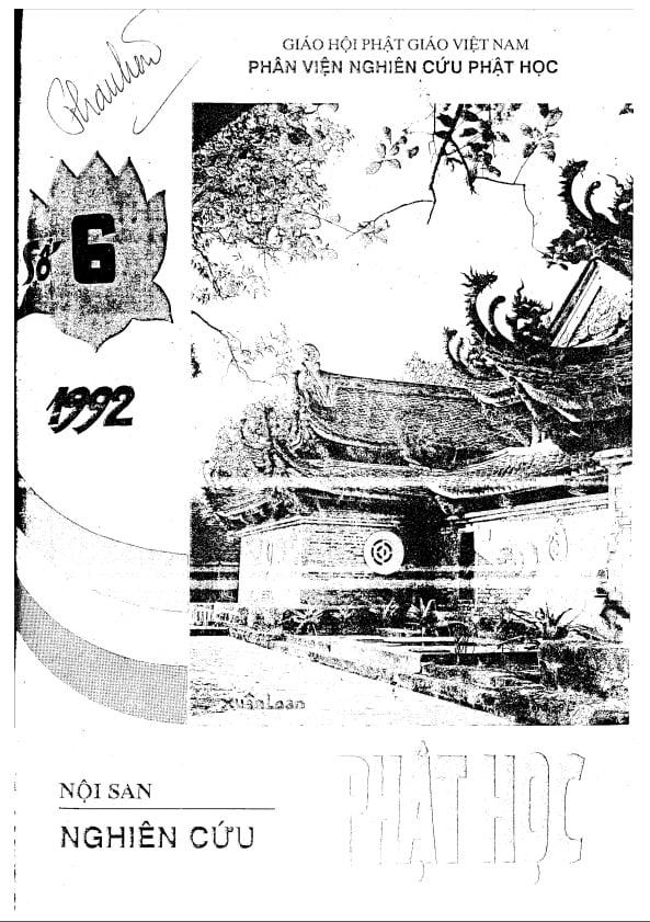 Nội san Nghiên cứu Phật học – Số 6/1992