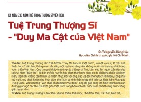 Tuệ Trung Thượng Sĩ - "Duy Ma Cật của Việt Nam"