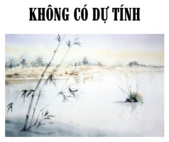 Không có dự tính