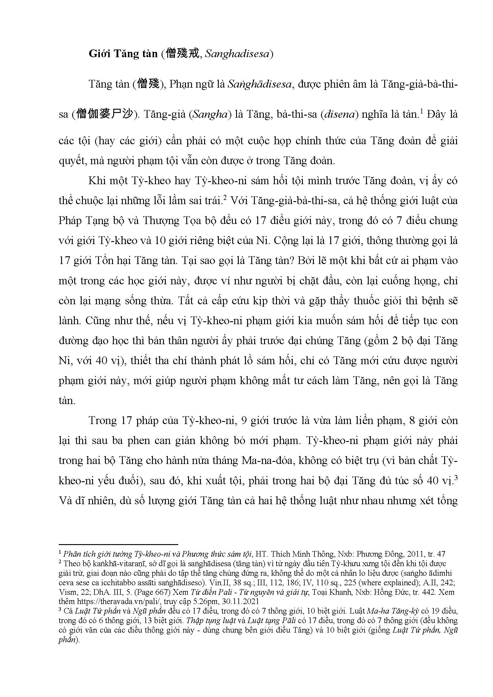 Tapchinghiencuuphathoc.vn Tuong Dong Va Di Biet Giua Luat Tang Pali Va Tu Phan Luat Page 01