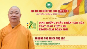 Định hướng phát triển văn hóa Phật giáo Việt Nam trong giai đoạn mới