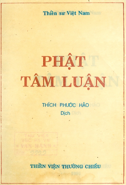 Tap Chi Nghien Cuu Phat Hoc Son Mon Lien Phai To Nhu Trung Lan Giac Phat Tam Luan 2