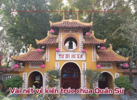 Vài nét về kiến trúc chùa Quán Sứ