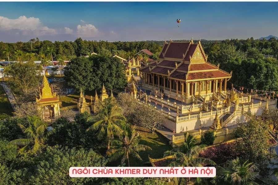 Ngôi chùa Khmer duy nhất ở Hà Nội