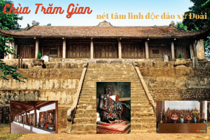 Chùa Trăm Gian - nét tâm linh độc đáo xứ Đoài