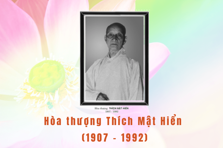 Hòa thượng Thích Mật Hiển (1907 - 1992)