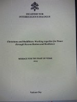 Vatican gửi Thông điệp kính mừng Quốc tế Đại lễ Vesak PL.2568