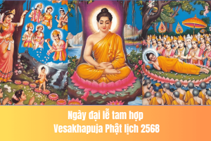 Ngày Đại lễ Tam hợp Vesakhapuja PL.2568