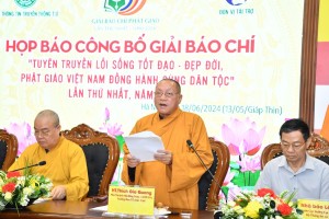 Phát động Giải báo chí toàn quốc về Phật giáo