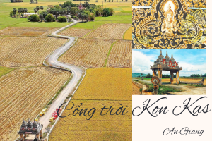 Cổng trời Khmer Kon Kas, An Giang