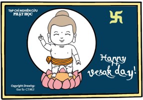 Bộ thiệp Phật đản (Vesak Day Greeting Cards)