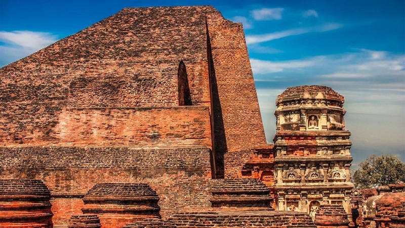 Di tích của Nalanda Mahavihara (ảnh: bbc.com)