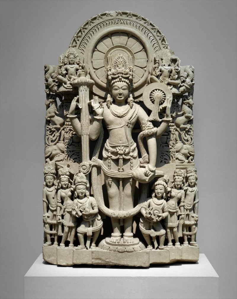 Vishnu. Punjab, Ấn Độ, thế kỷ 10–11. Bảo tàng Nghệ thuật Metropolitan (ảnh: metmuseum.org)