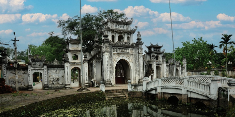 Tam quan chùa Bối Khê (Hà Nội) - Ảnh: Minh Khang